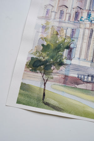 Surrounding Museum | 30 × 43 cm