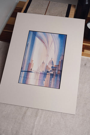 A Ceiling of Wonder | 18 × 24 cm