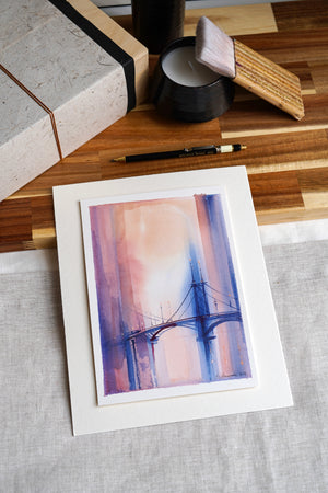 Toward the Glow | 15 × 21 cm