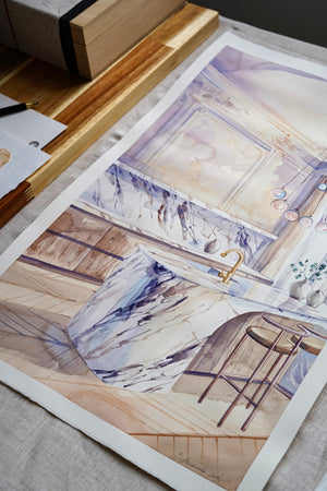 Appartement | 34 × 56 cm