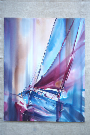 The Lean | 35 × 45 cm