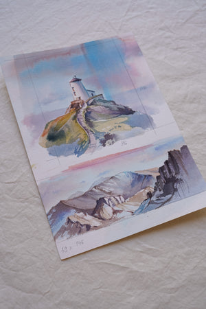 Wales | 42 × 30 cm