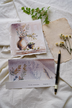 Olive Stories, Chapter I | 42 × 30 cm