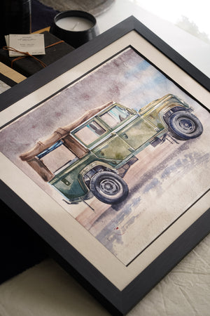 Desert Green | 40 × 30 cm
