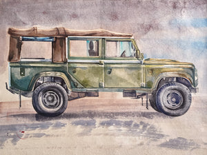 Desert Green | 40 × 30 cm