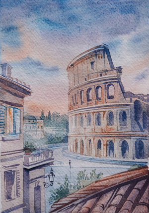 Rome (The Quiet Antiquity) | 15 × 21 cm