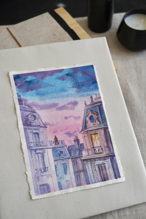 Elsewhere (The Violet Hour) | 15 × 21 cm