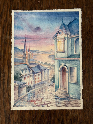 Sepia-Erinnerung | 12 × 17 cm
