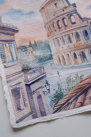 Rome (The Quiet Antiquity) | 15 × 21 cm