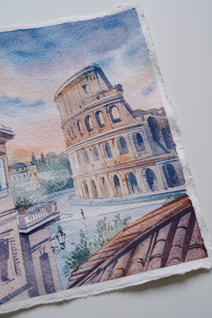 Rome (The Quiet Antiquity) | 15 × 21 cm