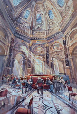 Museum for People | 50 × 76 cm