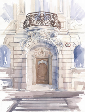 The Door Where Classical Music Begins | 56 × 76 cm