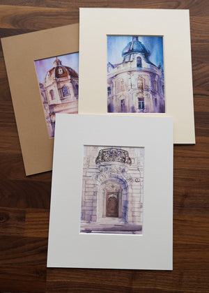 Mini-Druck von der Ausstellung „Light of Vienna“