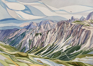 Strata and Drift | 25 × 35 cm