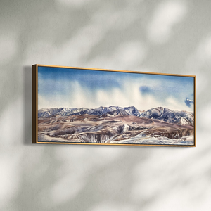 Kaltes Plateau | 22 × 54 cm