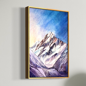 Faceted Peak | 20 × 30 cm