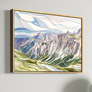 Strata and Drift | 25 × 35 cm