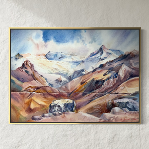Exposed Ridge | 30 × 40 cm