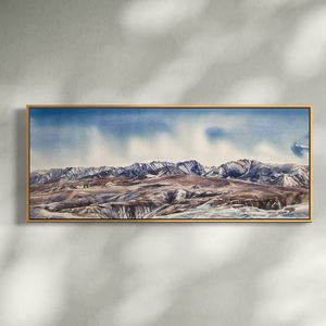 Kaltes Plateau | 22 × 54 cm