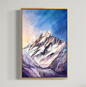Faceted Peak | 20 × 30 cm