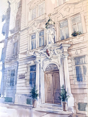 Vienna Chapter IV | 56 × 76 cm