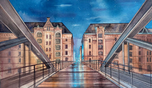 Speicherbrücke | 38 × 56 cm