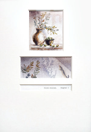 Olive Stories, Chapter I | 42 × 30 cm
